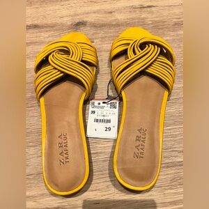 Zara NWT size 39 ladies 8 rope sandals